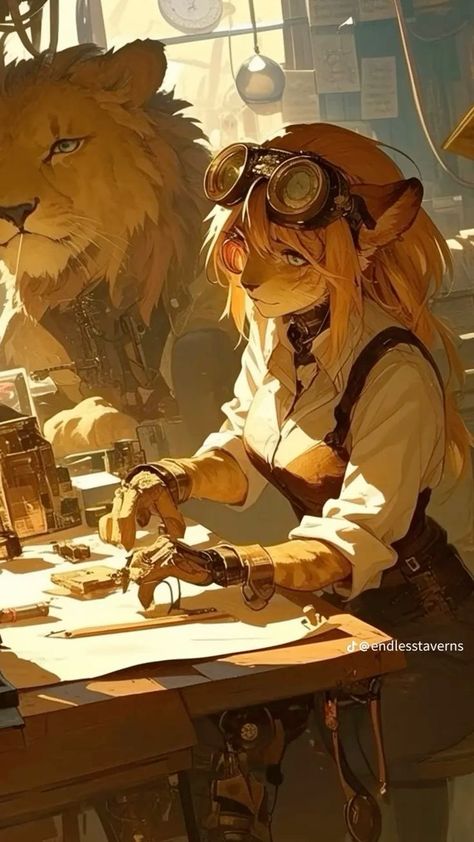 Badger Warrior, Leonin Dnd, Tabaxi Dnd, Spiritual Artwork, Dungeons And Dragons Characters, Dnd Art, Fantasy Creatures Art, Fantasy Warrior, Dnd Characters