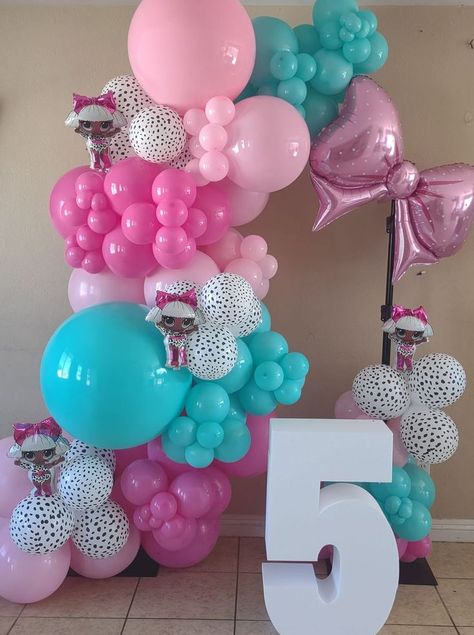 Lol Surprise Balloon Garland, Lol Doll Balloon Garland, Lol Balloon Garland, Lol Balloons, Lol Balloon Decorations, Lol Birthday Party Ideas Decorations, Lol Party Ideas Decoration, Lol Party Ideas, Lol Doll Party