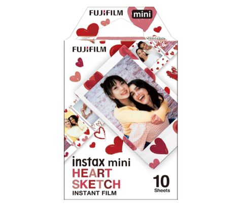 Sketch Photo, Smartphone Printer, Instax Mini Camera, Instax Film, Instax Mini Film, Instant Photo, Heart Sketch, Natural Skin Tone, Instant Photos