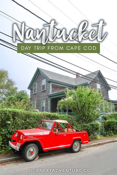 How to spend the perfect day on Nantucket Island with kids. #nantucket #ack #capecod #familytravel #travelwithkids // Family Travel Destinations | Travel with Kids | Family Vacation Ideas | New England Bucket List | Nantucket Day Trip | Top Places in United States | Best Cities in US for Families | Best Things to Do on Nantucket | Where to Stay | Family-Friendly Itinerary Travel Destinations With Kids, England Bucket List, Family Vacation Ideas, Massachusetts Travel, Cheap Places To Travel, Single Travel, Nantucket Island, Usa Beaches, New England Travel