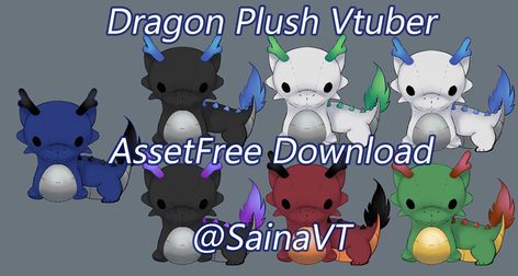 Dragon Plush Vtuber Asset - SainaVT's Ko-fi Shop - Ko-fi ❤️ Where creators get support from fans through donations, memberships, shop sales and more! The original 'Buy Me a Coffee' Page. Vtuber Assets Free, Vtuber Tutorial, Dragon Vtuber, Vtuber Base, Vr Avatar, Twitch Assets, Stream Assets, Free Assets, Vtuber Assets