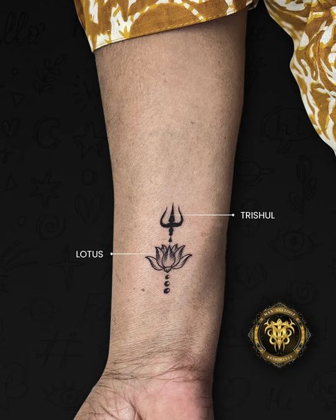 A symbol of balance: Trishul's energy and Lotus's purity! Tattoo magic by @maxtattoozsurat . . #trishultattoo #lotustattoo #tattooart #spiritualtattoo #maxtattooz #sacredsymbols #tattoosofinstagram #tattoovibes #tattooinspiration #trend Purity Tattoo, Lotus Flower Tattoo Men, Minnie Tattoo, Symbol Of Balance, Trishul Tattoo Designs, Trishul Tattoo, Spiritual Tattoos, Lotus Tattoo, Sacred Symbols