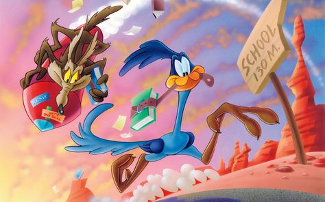 Coyote and Roadrunner looney tunes #coyote #roadrunner #1080P #wallpaper #hdwallpaper #desktop Looney Tunes Wallpaper, Wile E Coyote, Looney Tunes Characters, Looney Tunes Cartoons, 1080p Wallpaper, Classic Cartoon Characters, Character Wallpaper, Road Runner, Classic Cartoons