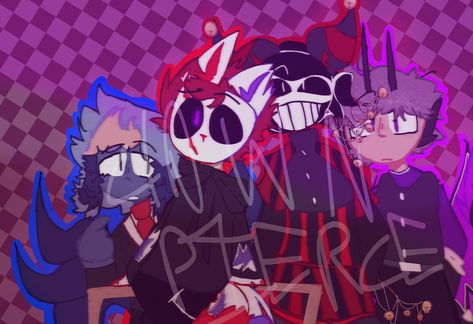 this was meant for Halloween but like . yknow Rekrap2 Fanart, Clown Pierce, Lifesteal Fanart, Brain Rot, How To Play Minecraft, Minecraft Youtubers, Youtubers, Profile Picture, Minecraft