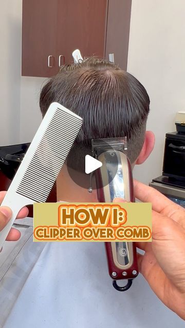 Miami/Broward Barber • Emmett Tuff 🇵🇭🇺🇸🎰 on Instagram: "How I like to clipper over comb! LMK what you think below!👇🏽   𝐒𝐨𝐮𝐭𝐡 𝐅𝐥𝐨𝐫𝐢𝐝𝐚 🌴 For the best barber services, 𝘤𝘭𝘪𝘤𝘬 𝘵𝘩𝘦 𝘭𝘪𝘯𝘬 𝘪𝘯 𝘮𝘺 𝘣𝘪𝘰!⁣⁣ ⁣⁣ Miami | Fort Lauderdale | Boca Raton" Easy Men’s Haircut, Clipper Over Comb Haircut, Mens Haircut Tutorial, Hair Clipper Sizes, Combover Hairstyles, Barber Tips, Man Cut, Comb Over Fade, Mens Haircuts Medium