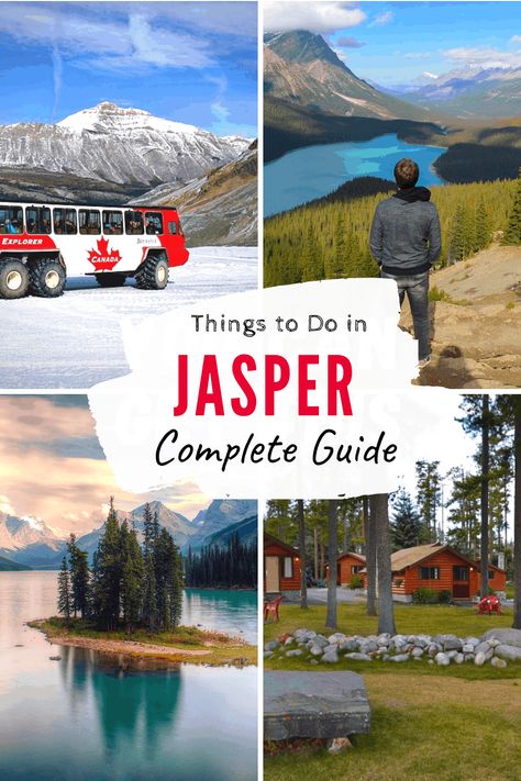 Canada Jasper, Things To Do In Canada, Places To Visit In Canada, Jasper National Park Canada, Park Outfit, Alberta Travel, Canada Vacation, Icefields Parkway, Canada Travel Guide