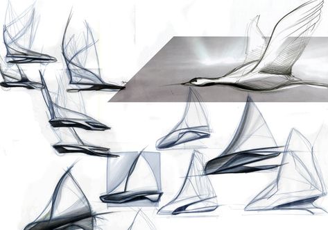 Speedform Sketch, Speed Form, Bionic Design, Magnetic Levitation, Industrial Design Sketch, Architecture Concept Drawings, Architecture Design Concept, Architectural Drawing, Yacht Design