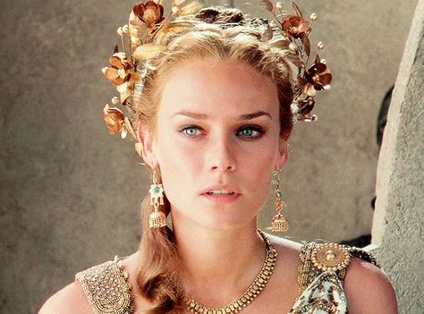 you can always find me in the drift — Diane Kruger as Helen TROY (2004) dir. Wolfgang... Diane Kruger Aesthetic, Diane Kruger Gif, Diane Kruger Troy, Helen Troy, Helena Of Troy, Troy 2004, Helen Of Troy, Lady In Waiting, Diane Kruger