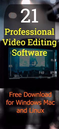 Top 21 Best Video Editing Software (Free and Paid) For Windows, Mac and Linux Best Video Editing Software For Pc, Good Video Editing Apps, Apps For Mac, Filmmaking Ideas, Free Software Download Sites, Free Video Editing Software, Best Video Editing, Free Photo Editing Software, Film Student