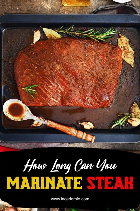 Steak Marination: How Long is Perfect? Answer for 2024 Marinating Steak, Marinate Steak, Elk Steak, Fish Cutlets, Beef Loin, Marinate Meat, T Bone Steak, Culinary Techniques, Pork Steak