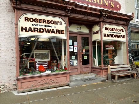 Dennis McEvoy and Bart Slutsky of Rogerson’s Hardware in Hudson NY are doing the herculean job of keeping a great old American hardware store alive, and they are doing it well. Swimming against the stream is fraught with difficulty, but the five-story building that has housed Rogerson’s Hardware since 1830 is a testimony to McEvoy and Slutsky’s success. In this building there is an unprecedented inventory of rare locks, hinges and various hardware. There … Japanese Living Room Decor, Old General Stores, Japanese Living Room, Hudson Ny, Tool Store, Woodworking Magazine, Built In Furniture, Vintage Hardware, Hardware Shop