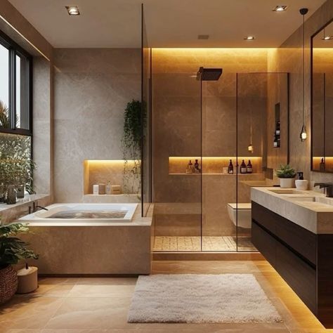 Tub Design, Best Bathtubs, Tub Ideas, Soaker Tub, Bathtubs, Modern Bathroom Design, Bathroom Inspiration, Bathroom Interior Design, Interior Designer