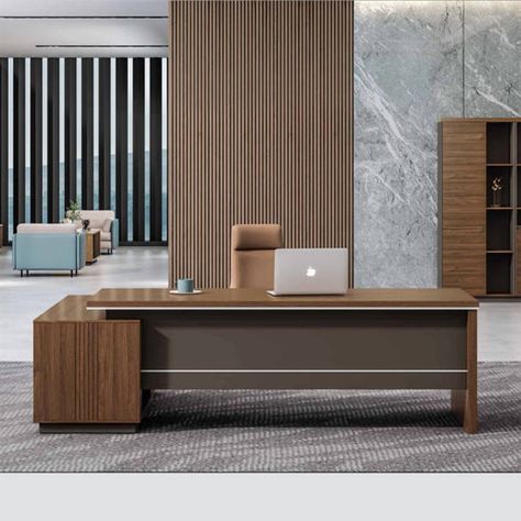 Latitude Run® Bookcase | Wayfair Ceo Table, Executive Desk Office, Ceo Desk, Modern L Shaped Desk, Healthy Board, Chi Chi's, Solid Wood Bookshelf, L Shaped Executive Desk, Lamp Inspiration