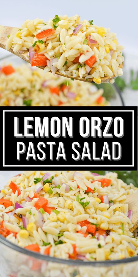 Cold Lemon Pasta Salad, Citrus Pasta Salad, Lemon Orzo Pasta Salad Recipes, Grilled Orzo Pasta Salad, Lemon Feta Orzo Salad, Zippy Orzo Summer Salad, Lemon Orzo Pasta Salad, Spring Orzo Pasta Salad With Crispy Shallot Vinaigrette, Lemon Orzo Pasta