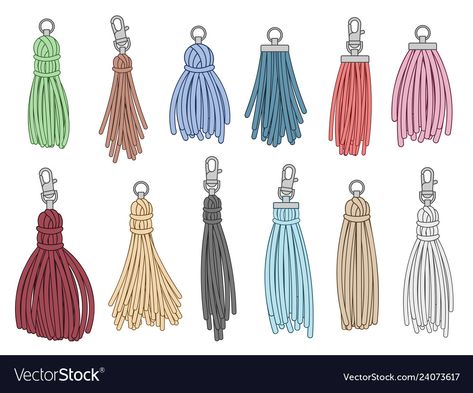 Key Chain Leather, Globe Vector, Holiday Hats, Leaf Decor, Embroidery Fashion, Vintage Labels, Leather Fringe, Tassel Fringe, Free Vector Images