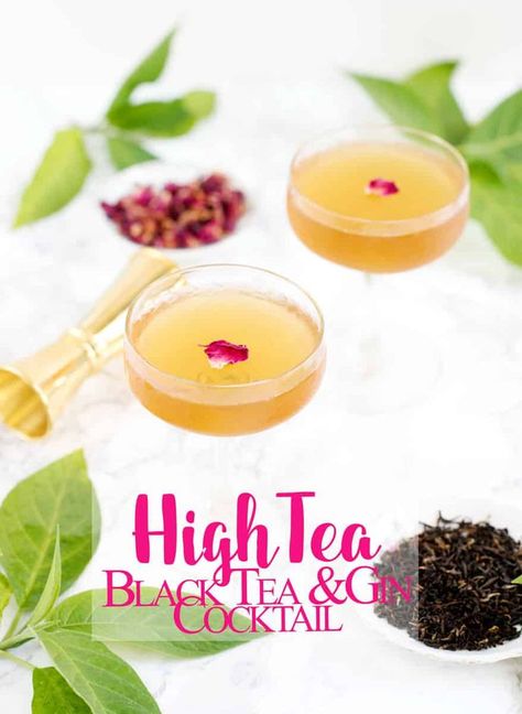 Boozy Tea, Tea Cocktail Recipes, Frozen Cocktail Recipes, Tea Cocktail, Tea Drink Recipes, Summer Food Party, Gin Recipes, Gin Cocktail Recipes, Vodka Cocktails Recipes