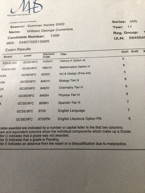 Gcse Aesthetic Grades, Good Gcse Results, Grade 9 Gcse Results, Gcse Grades All 9s, Gcse Results All 9s, Good Results Exams, Gcse Results Day, Academic Manifestation, A Level Grades