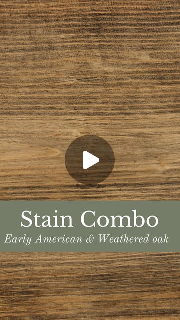 Having trouble finding the perfect stain color? Try layering your stains.   How do you layer stains? Start with a base coat. I used... | Instagram Wood Stain Before And After, Wood Trim Colors Stains, Vanity Stain Colors, Stain Mixes, Stain Combinations, Wood Stain Combinations, Staining Cherry Wood Furniture, Neutral Stain Colors, Early American Stain Cabinets