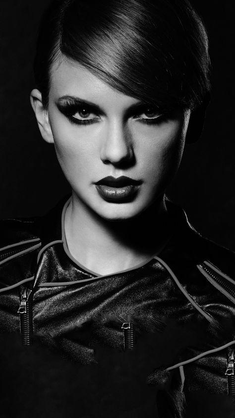 Taylor Swift Reference, Bad Blood Taylor Swift, Taylor Swift Portrait, Rep Era, Taylor Aesthetic, Taylor Swift Bad Blood, 1989 World Tour, Draw Reference, Monochrome Wallpaper