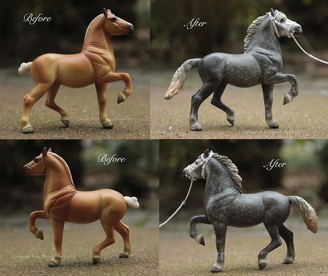 Breyer Stablemates Custom, Breyer Stablemates, Horse Figures, Schleich Diy, Schleich Horses, Horses Tack, Toy Horses, Horse Reference, Breyer Horse