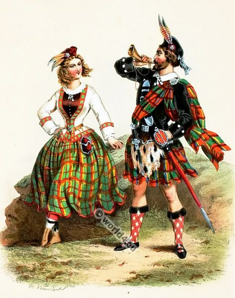 scottish folk costumes | Traditional Scotland costumes. Scotish national folk costume. Scotish Clothes Traditional Women, Scotland Attire, Scottish Folk Art, Traditional Scottish Clothing, Scottish Costume, Scotland Fashion, Ireland Dress, Scottish Dress, Scottish Women