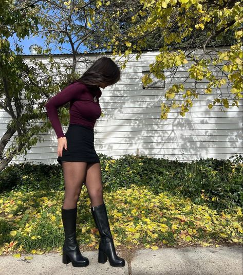 Normal Fashion, Thanksgiving Outfit Ideas, Cute Thanksgiving Outfits, Thanksgiving Outfit Women, Black Kitten Heels, Thanksgiving Outfits, Fall Events, Day Outfits, Black Kitten