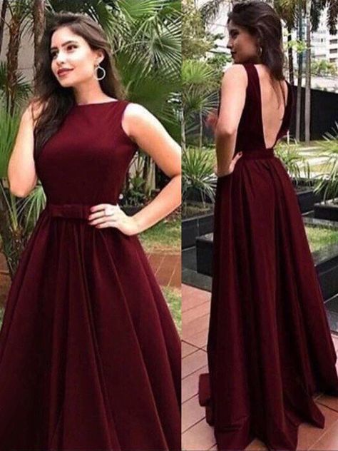 Formal Evening Dresses, Buy Cheap Formal Evening Wear 2020 - Hebeos Vestidos Color Vino, Burgundy Prom Dress Long, Custom Made Prom Dress, High Neck Prom Dress, Cheap Gowns, Cheap Prom Dresses Long, Elegant Prom Dresses, Burgundy Prom Dress, Prom Dresses Sleeveless