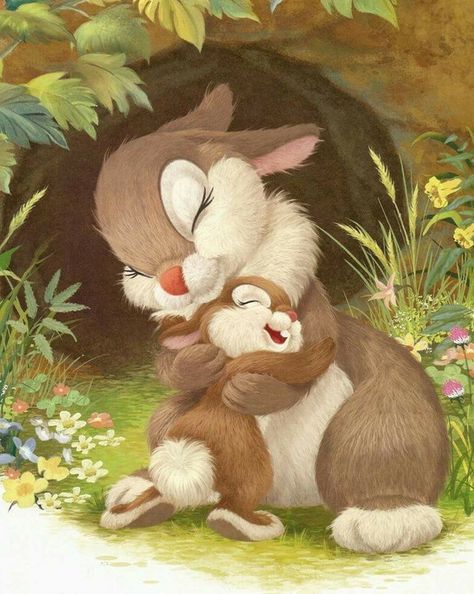 Que tierno Tre Kunst, Disney Mignon, 동화 삽화, Bunny Art, Art Disney, Pinturas Disney, Disney Drawings, Cute Disney, Disney Love