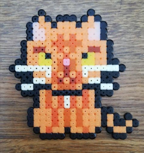 Hama Beads Harry Potter, Tonks Harry Potter, Harry Potter Perler Beads, Melted Bead Crafts, Mini Hama Beads, Harry Potter Crochet, Hamma Beads Ideas, Harry Potter Kids, Hamma Beads