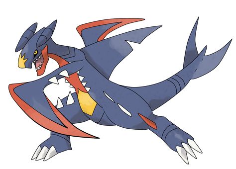 Mega+Garchomp+by+TheAngryAron.deviantart.com+on+@deviantART Pokemon Z, Cool Pokemon Cards, Pokemon Dragon, Pokemon Moon, Pokemon Craft, Mega Pokemon, Mega Evolution, Hollow Art, Pokemon Tattoo