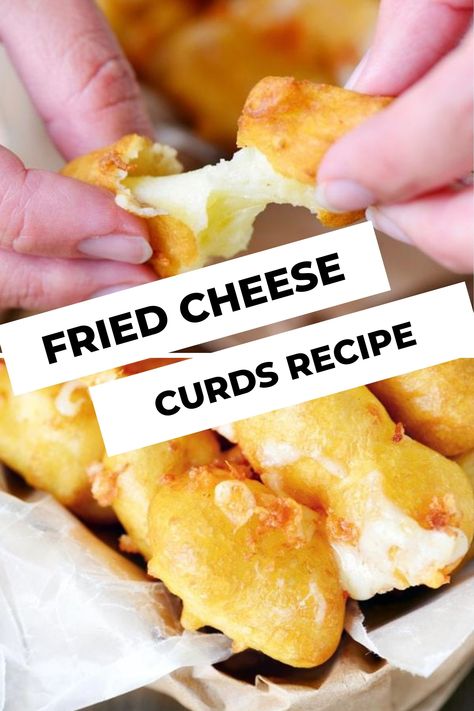 Gluten Free Cheese Curds, Curds Recipes, Fried Cheese Curds Recipe, Homemade Cheese Curds, Fried Appetizers, Cheese Curds Recipe, Gameday Food, Cheddar Cheese Curds, Minnesota Food