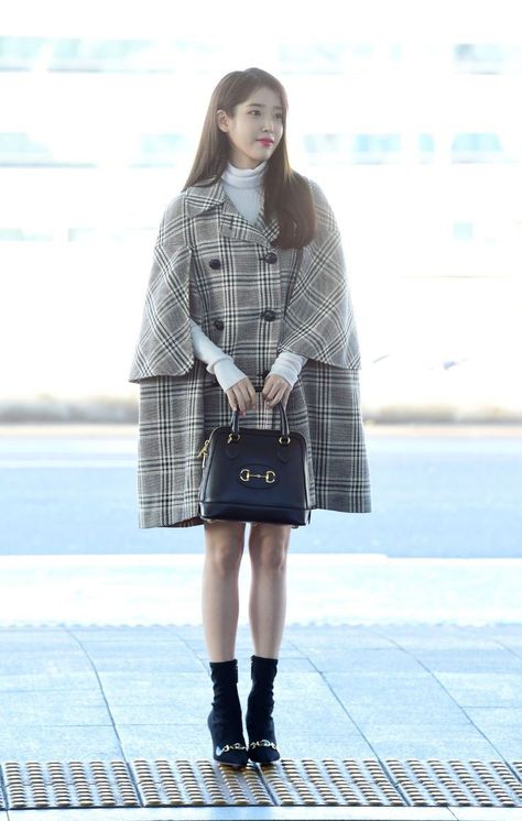 Gucci 2020, Lee Ji Eun, Iu Hair, Lee Jieun, Iu Fashion, Korean Girl Fashion, 가을 패션, Airport Style, Airport Outfit