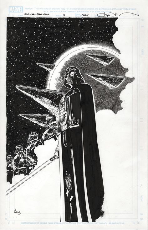 Darth Vader Comic Art, Darth Vader Comic, Darth Vader Art, Star Wars Art Drawings, Star Wars Poster Art, Travis Charest, Star Wars Comic Books, Dark Vader, Anakin Vader