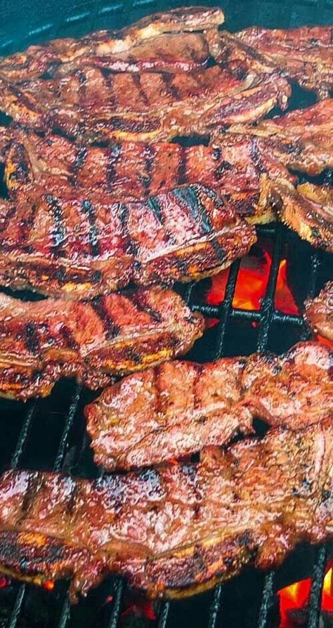 Cucumbers Recipes, Korean Menu, Korean Ribs, Bbq Short Ribs, Ribs In Oven, Short Ribs Recipe, Food Bbq, Barbecue Ribs, Korean Beef