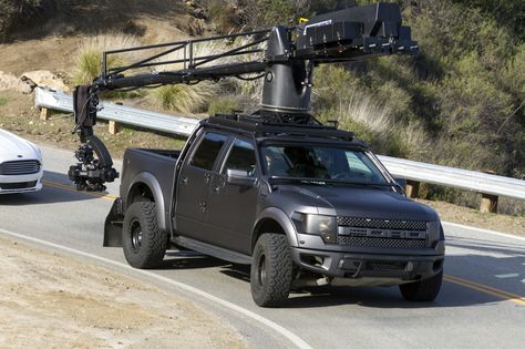 Tim Damon's SVT Raptor uses its Baja chops to get Hollywood's shots Panavision Camera, Ford Ranger Wildtrak, Film Equipment, Movie Making, Svt Raptor, Camera Car, Camera Rig, Ford Raptor, American Classic Cars