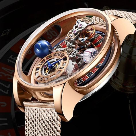 Casino Roulette, Tourbillon Watch, Mens Watches Leather, Luxury Timepieces, Waterproof Watch, Hollow Design, Luxury Watches For Men, Diamond Watch, Mechanical Watch