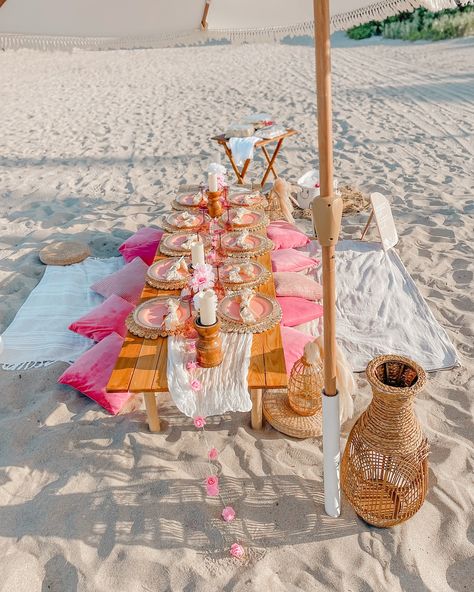 Exquisite all inclusive outdoor celebrations are always the PERFECT idea ✨. Our clients select their favorite color scheme & we create an unforgettable setup for their special day 💖. #paradisepicnics #beachpicnics #luxurypicnic#picnicsetup #picnicparty #picnicvibes #eventstyling#floridapicnics #beachevent #bohopicnic #picniclife#beachretreat #picnicbusiness #picnicgoals#picnicinspiration #picnicexperience #explore #fy#demure #saturday #boho #entrepreneur#smallbusiness #instagram #beach #pi... Beach Picnic Setup, Picnic Setup, Boho Picnic, Beach Events, Instagram Beach, Picnic Party, Beach Picnic, Boho Beach, Event Styling