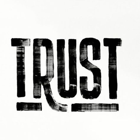 My word for 2019: TRUST. // Every year, I pick a word to be my theme. I ask myself how I desire to grow in this next season of my life, and choose a word that embodies and reflects that. // This year, I choose… TRUST. (click to read more) // #inspirationalquotes #trust #trustquotes #motivationalquotes #motivationalspeaker #motivation #wordoftheyear #quotes #yougotthis #positivity #positivethinking #lifequotes Hand Painted Typography, Trust Typography, Typographic Experiments, Paint Typography, Painted Typography, Textured Typography, Texture Typography, Typography Texture, Brush Typography