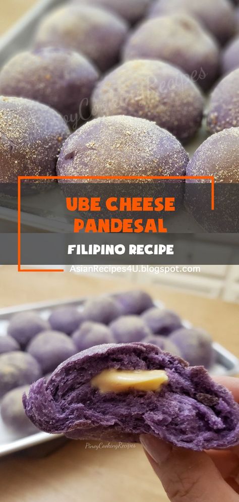 Ube Cheese Pandesal has been trending lately so I thought of making one. I cannot count how many times I have made the traditional Pandesal so making this is not actually not hard at all. #Filipino #Recipes #Pandesal Ube Cheese Pandesal Recipe, Cheese Pandesal Recipe, Pandesal Recipe Philippines, Recipes Using Ube Halaya, Ube Cheese Pandesal, Ube Cheese Turon Malagkit, Ube Halaya Using Ube Powder, Ube Halaya Recipe Panlasang Pinoy, Pandesal Recipe