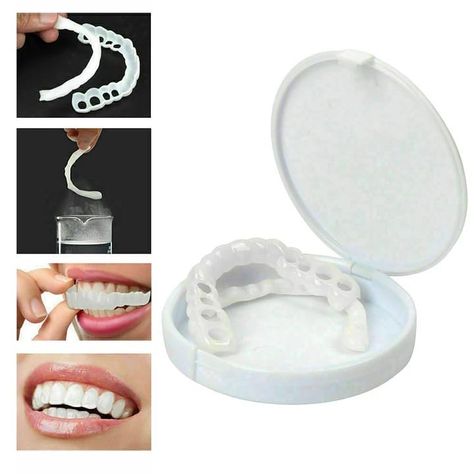 Perfect Smile Teeth, Dental Dentures, Teeth Covers, Dental Restoration, Veneers Teeth, False Teeth, Fake Teeth, Teeth Braces, Perfect Teeth