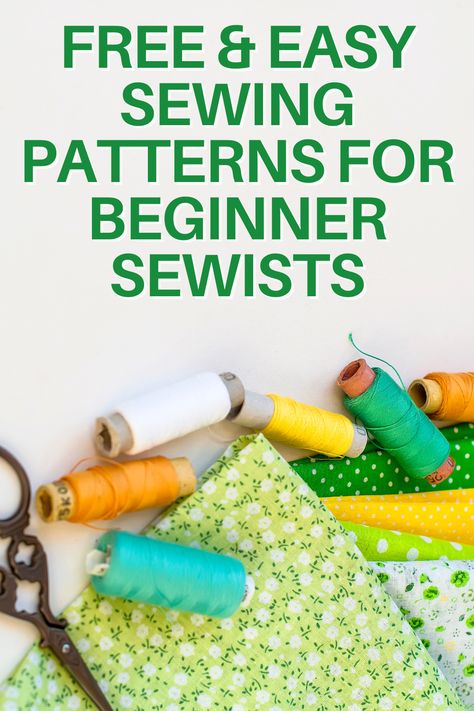 Easy Sewing Patterns For Beginners, Patterns For Sewing, Sewing Beginners, Sewing Patterns For Beginners, Beginner Sewing Projects Easy, Dress Making Patterns, Leftover Fabric, Headband Pattern, Easy Sewing Patterns