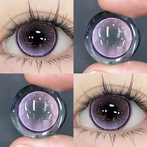 Brand Name: YICKYUE Material: HEMA-NVP Certification: CE External Testing Certification: ce Item Type: Color Contact Lenses Model Number: Contact Lenses Package Quantity: TWO PIECES Contact Lenses Type: Yearly Disposable Diameter (mm): 14.5mm Thickness(mm): 0.06-0.15 mm Number of Pieces: COMBO Package included: 1 pair(2pcs) Water content: 40% Base curve: 8.5mm Use time: 1 year(after opened) Shelf life: 5 years Eye Magic, Cool Contacts, Brown Contact Lenses, Purple Contacts, Colored Eye Contacts, Eye Contacts, Beautiful Eyes Color, Eye Contact Lenses, Color Contact Lenses