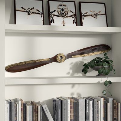 Aviation Room Decor, Airplane Propeller Decor, Forest Farmhouse, Propeller Decor, Aviation Room, Adventure Bedroom, Wood Airplane, Airplane Propeller, Aviation Decor