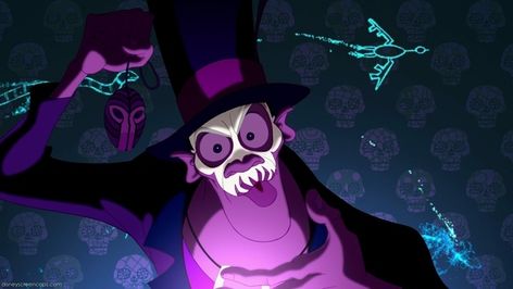 Dr Facilier, Animation Disney, Film Disney, Princess And The Frog, Art Disney, Fantasias Halloween, Pinturas Disney, The Princess And The Frog, The Frog