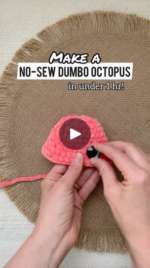 127K views · 11K reactions | This dumbo octopus takes just 50 minutes to make! And it’s a no-sew pattern, meaning all pieces are crocheted together, not sewn.👌 You can find her pattern (exclusively) in my new pattern book, now available through @amigurumidotcom! 🐙 | Amigurumi Pattern Designer Dumbo Octopus, Pattern Meaning, Baby Blanket Crochet, Pattern Books, Crochet Tutorial, Amigurumi Pattern, Octopus, Crochet Baby, Baby Toys