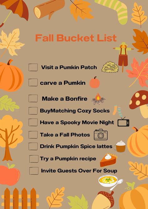 Fall Bucket List: 20 Fun Things to Do This Season https://whispers-in-the-wind.com/30-bucket-list-ideas-for-an-epic-family-fall/?30-day-bucket-list-to-make-the-most-of-your-september October To Do List, October Checklist, Things To Do In October, 30 Bucket List, October Bucket List, Things To Do In Fall, Fall Checklist, Fall Board, Fall Family Fun