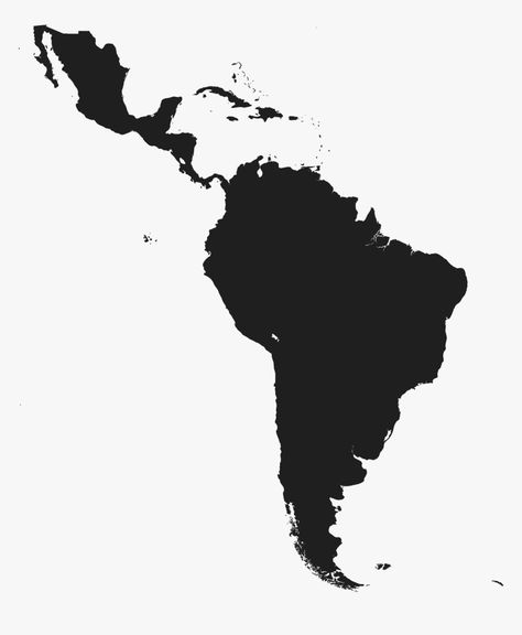 Map Of Latin America, America Latina Aesthetic, Latin America Aesthetic, Lsu Hoodie, Latin America Map, Latina Tattoo, America Aesthetic, Maps Aesthetic, Map Black And White