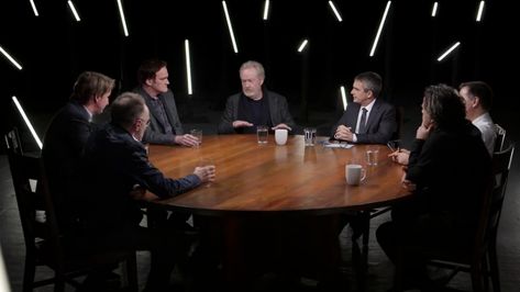 100+ Roundtable or Round Table - Best Bedroom Furniture Check more at http://livelylighting.com/roundtable-or-round-table/ Set Design Photography, Podcast Ideas, Alejandro González Iñárritu, The Hateful Eight, Film Tips, Tv Set Design, The Danish Girl, Tv Studio, Guy Talk