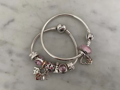 Pandora Bracelet Bangle, Pandora Bangle Bracelet Ideas, Pandora Bangle Bracelet, Stylish Jewelry Accessories, Pandora Bracelet Ideas, Pandora Bracelet Charms Ideas, Pandora Bangle, Pandora Bracelet Designs, Pandora Jewelry Charms