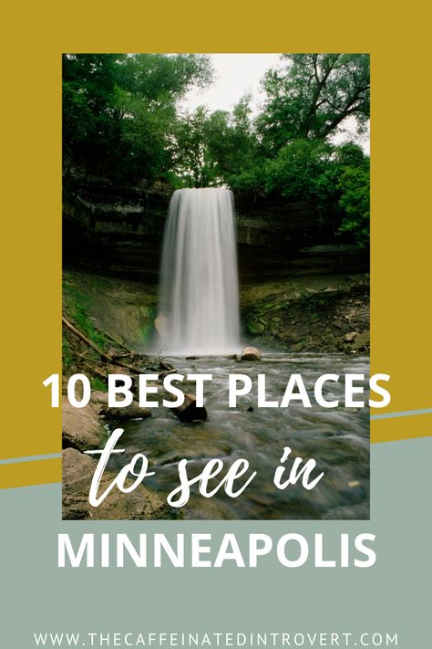 Minneapolis Downtown, Minneapolis Sculpture Garden, Weekend Getaway Outfits, Things To Do In Summer, Minnehaha Falls, Guys Trip, Minnesota Travel, Road Trip Packing, Cheap Things To Do